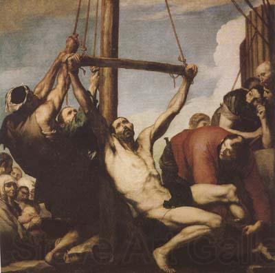 Jusepe de Ribera Martyrdom of St Bartholomew (mk08) Norge oil painting art